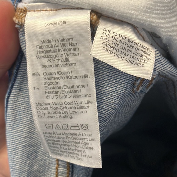 Madewell Perfect Vintage Wide-Leg Crop Jean 26 - Picture 4 of 10